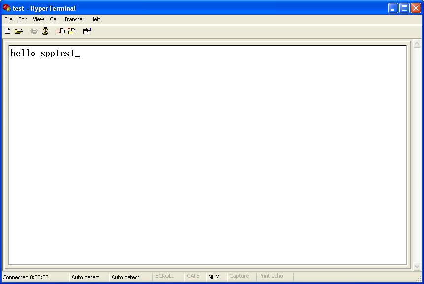 HyperTerminal in Remote PC
